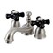 Kingston Brass KS3958PKX Duchess Mini-Widespread Bathroom Faucet, Brushed Nickel KS3958PKX - alternate 1